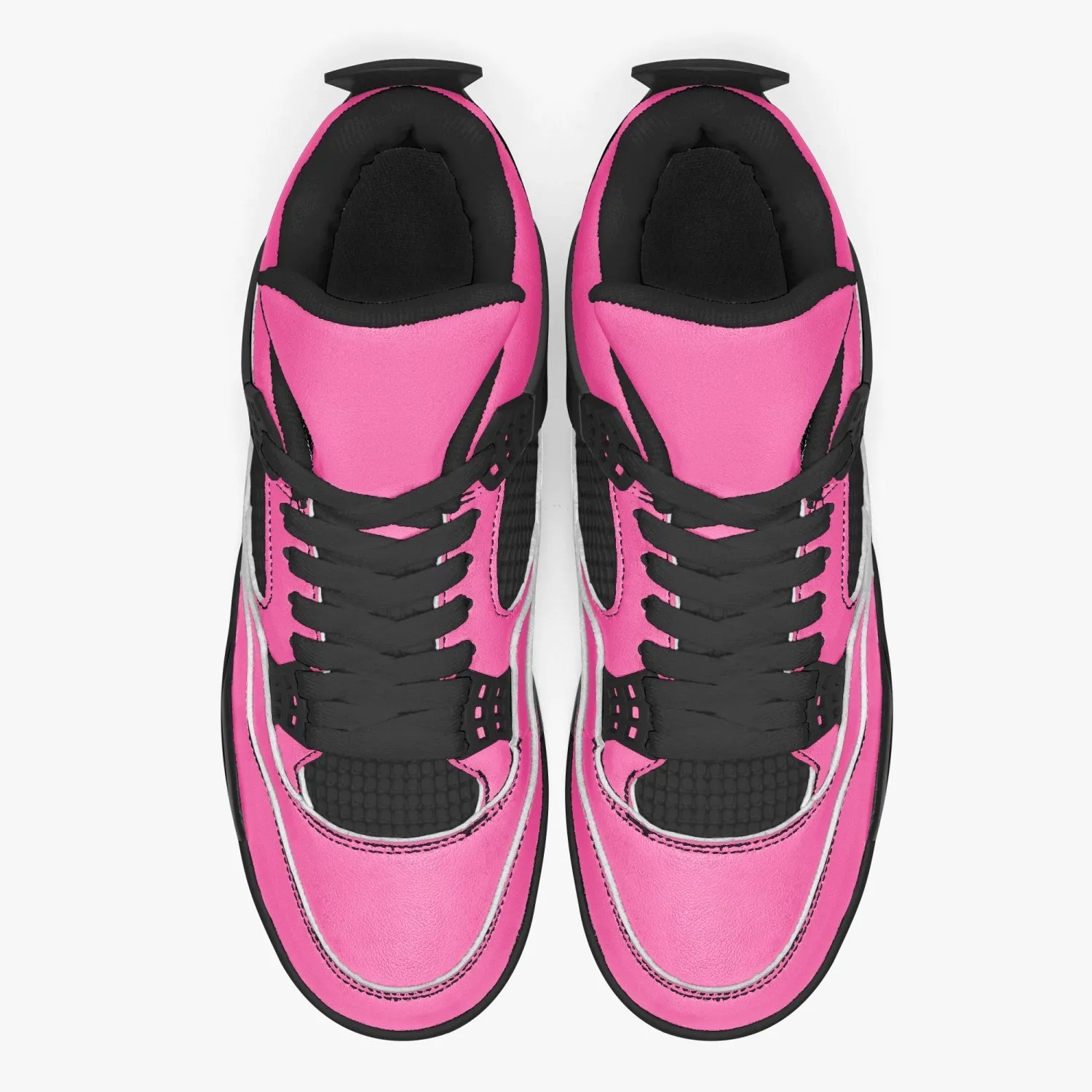 698. AJ4 Basketball Sneakers -Black Sole