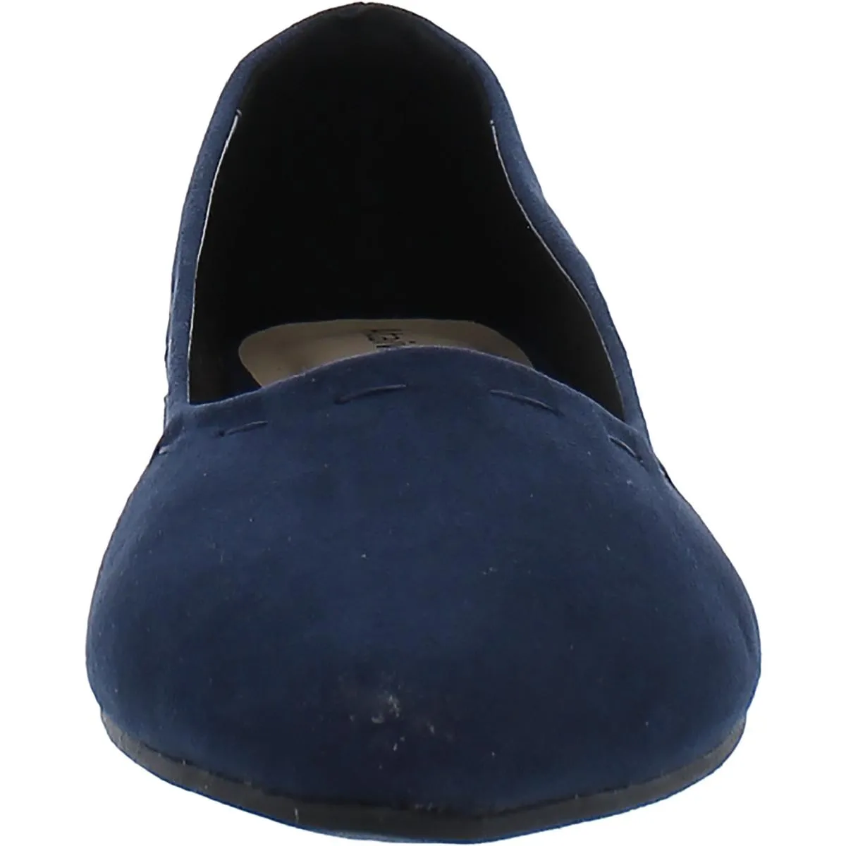 Ataiwee Womens Faux Suede Slip-On Ballet Flats