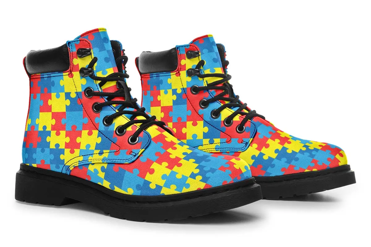 Autism Awareness Classic Vibe Boots