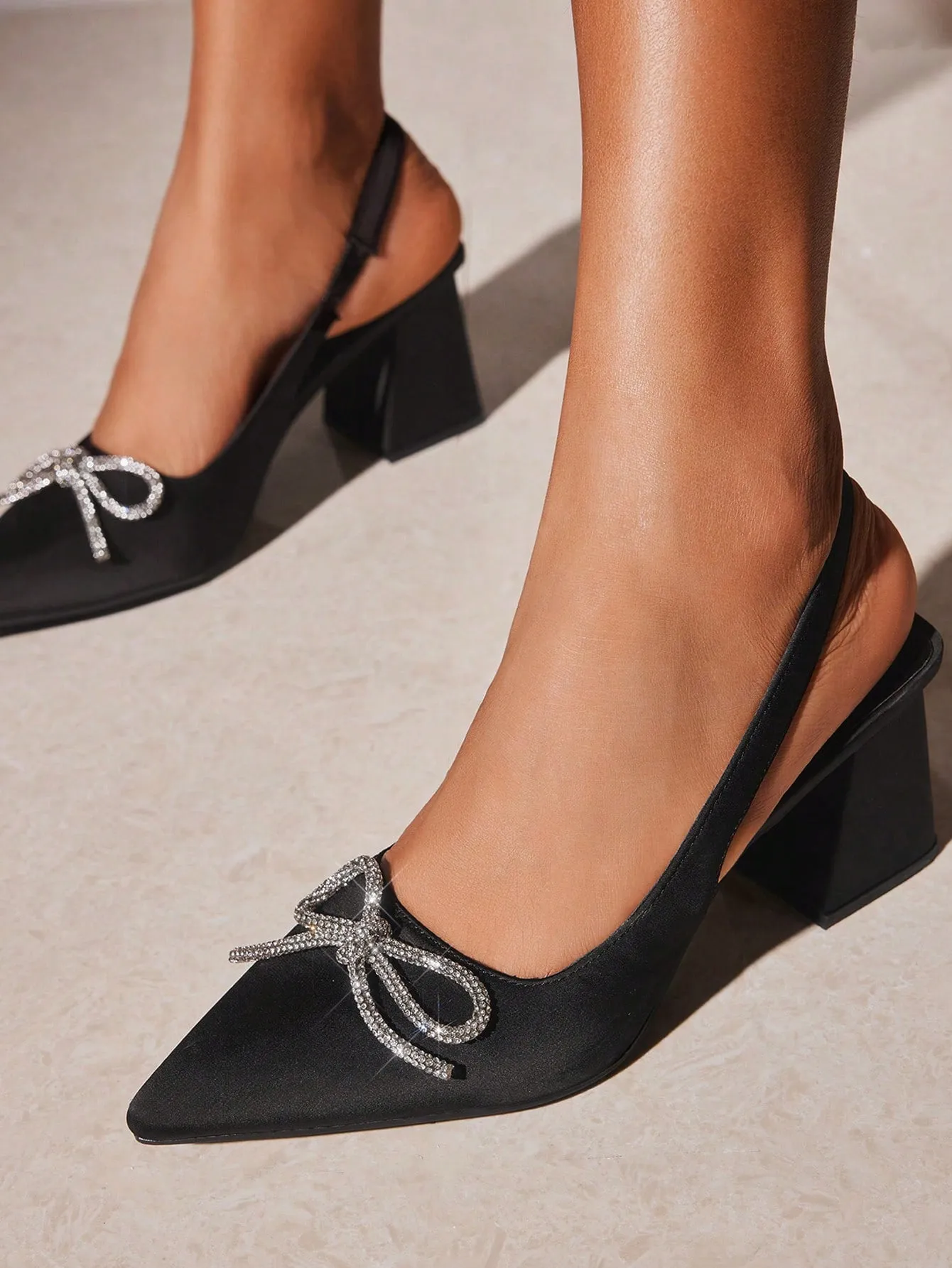 CUCCOO CHICEST Woman Shoes Fashion Point Toe Elegant Black Versatile High Heel Shoes For Summer Graduation Heels Prom Heels Vacation Shoes Summer Sale Elegant Heels