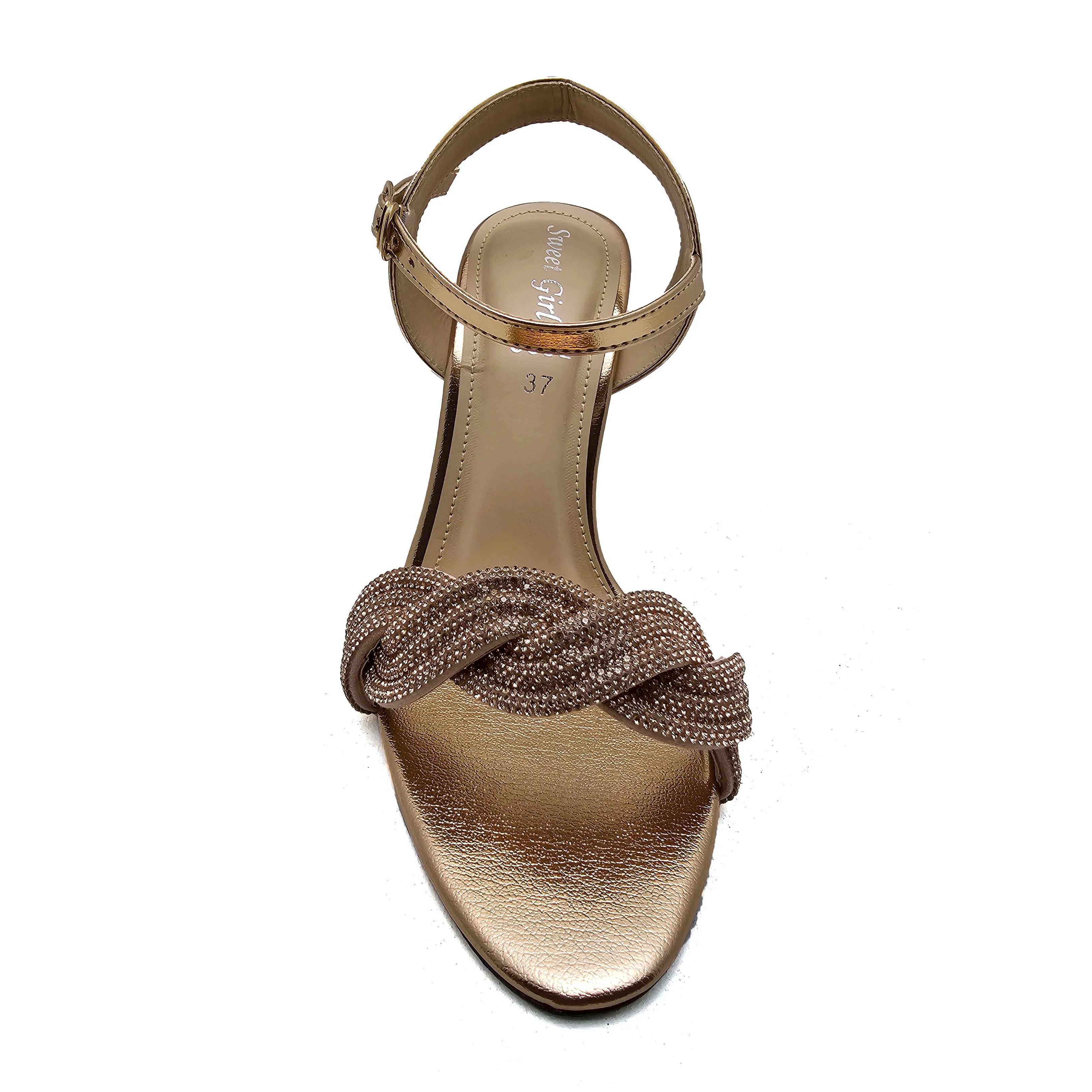Golden Formal Sandal