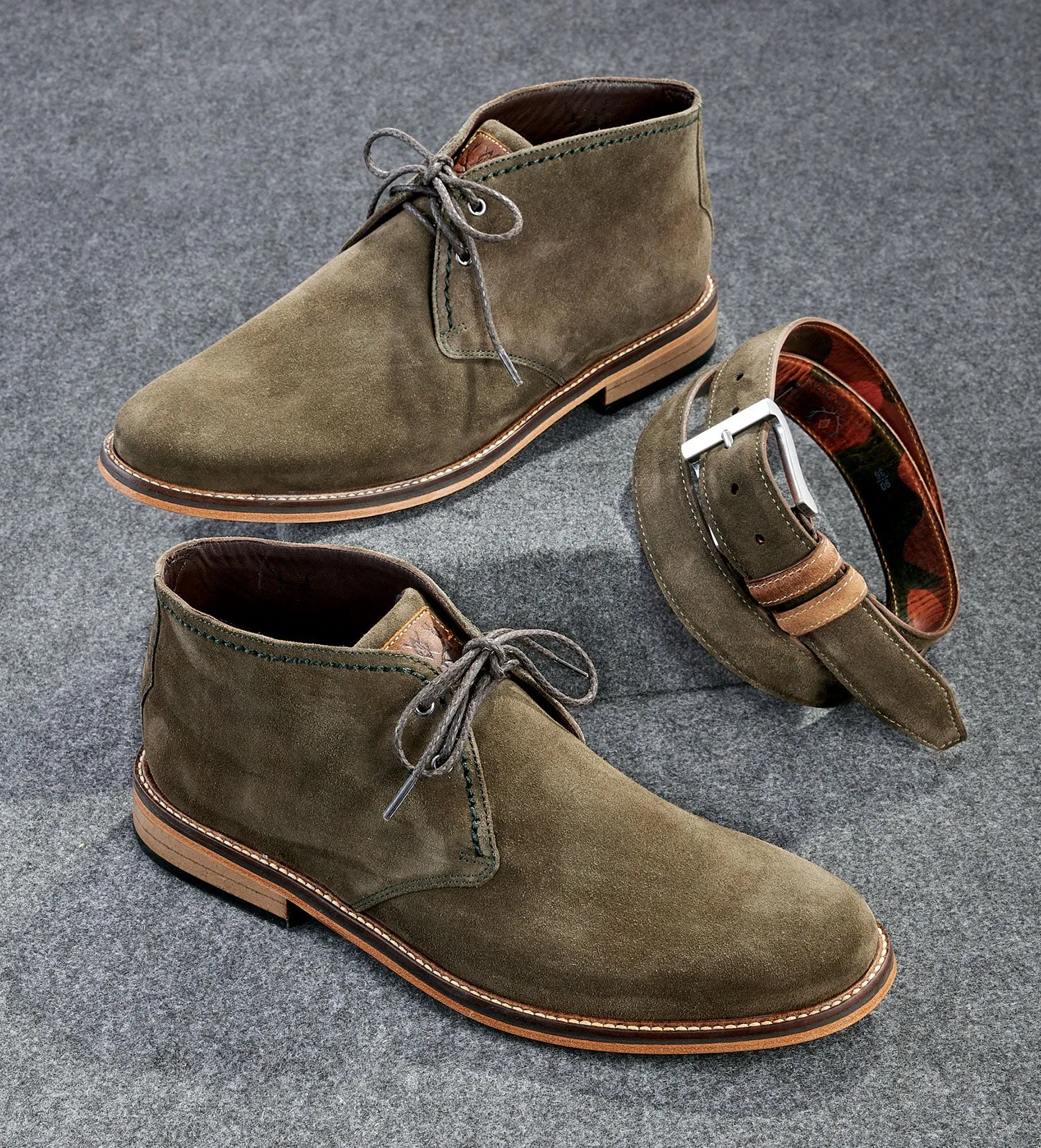 Martin Dingman Ernest Suede Chukkas