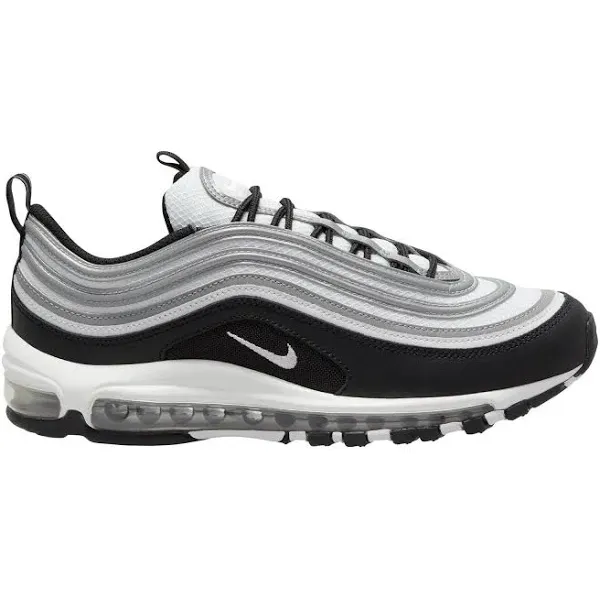 Nike Men's Air Max 97 Shoes - Black / Reflect Silver / Metallic Silver / White