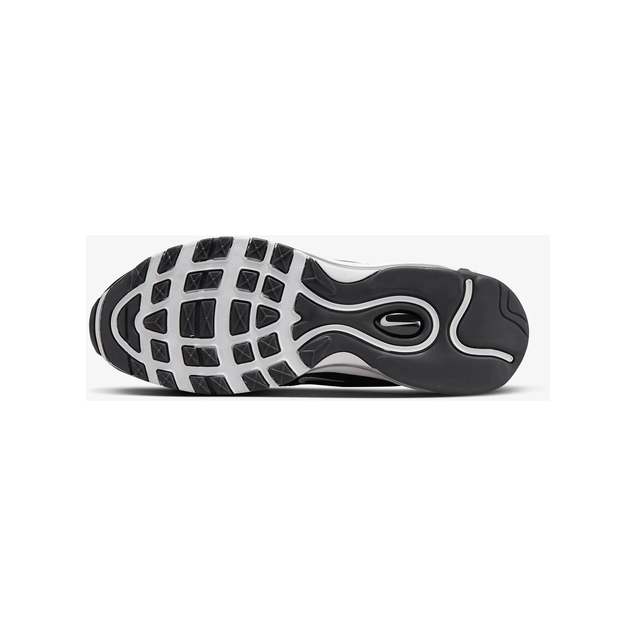 Nike Men's Air Max 97 Shoes - Black / Reflect Silver / Metallic Silver / White