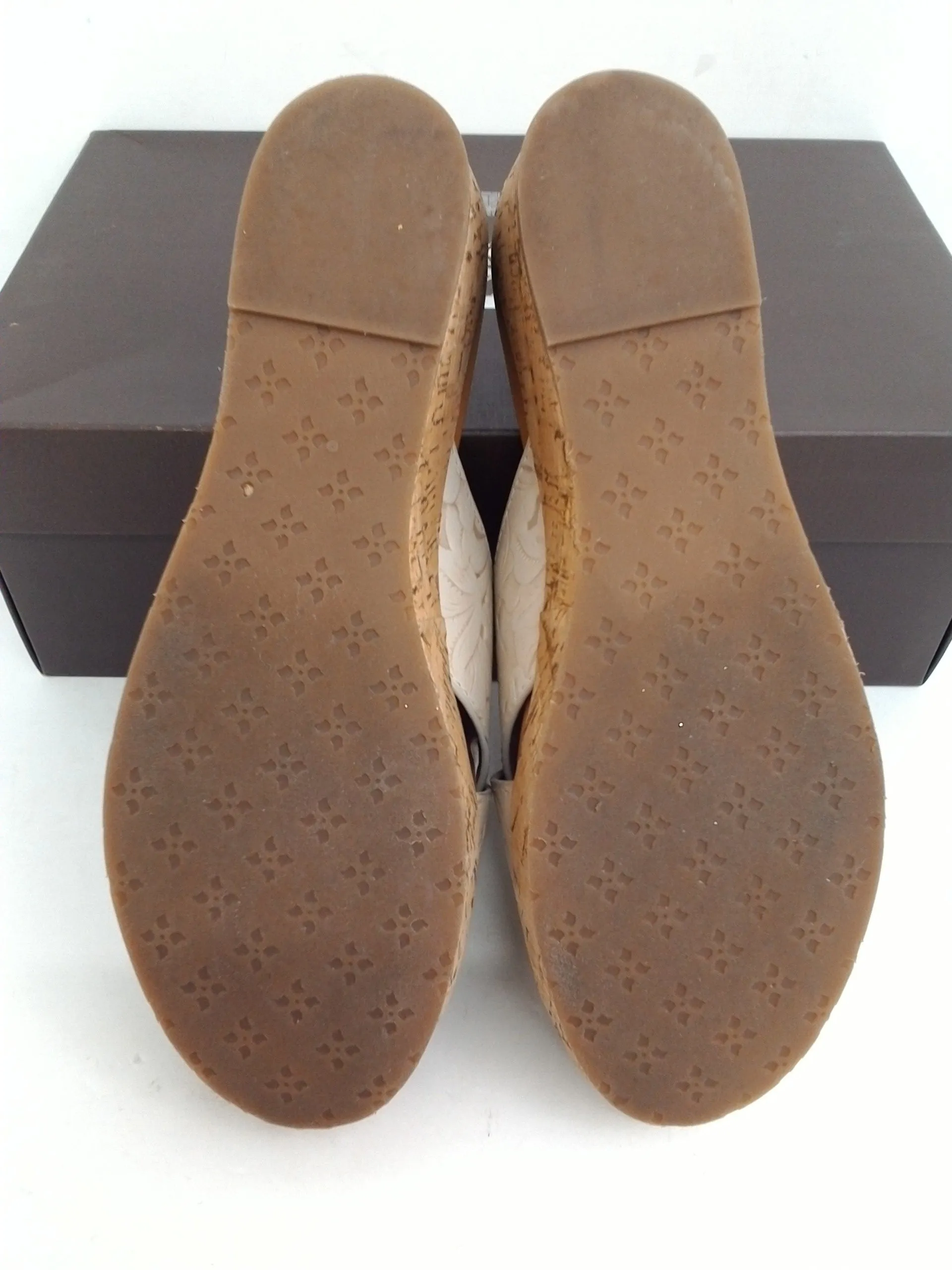 Patricia Nash Women's Luca White Leather Size 9 M