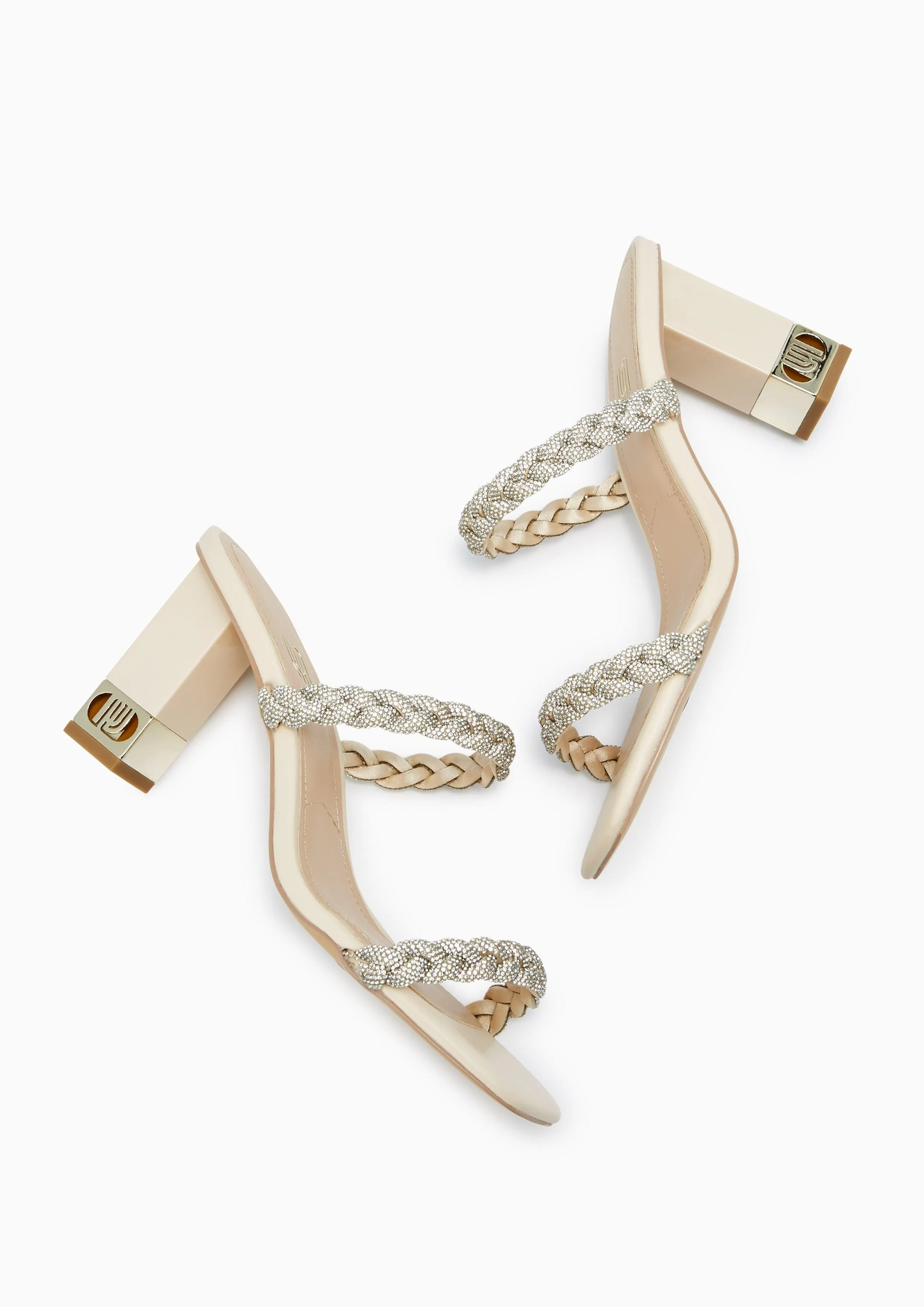Promise High Infinite High Heels Beige