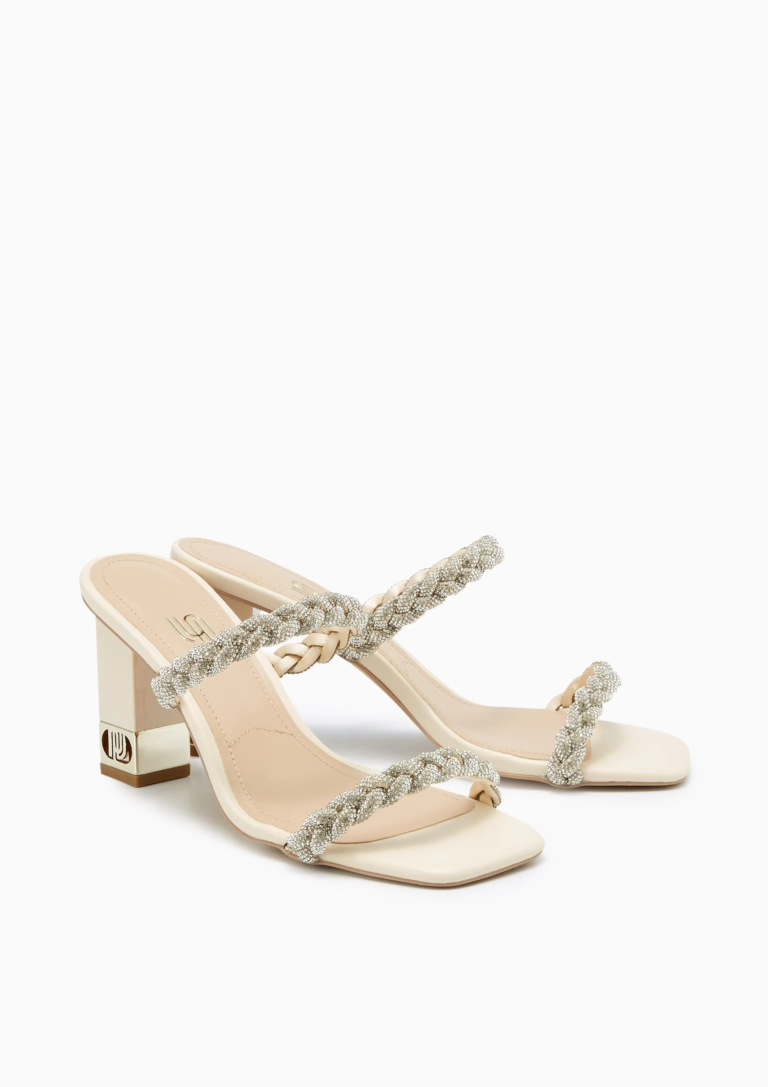 Promise High Infinite High Heels Beige