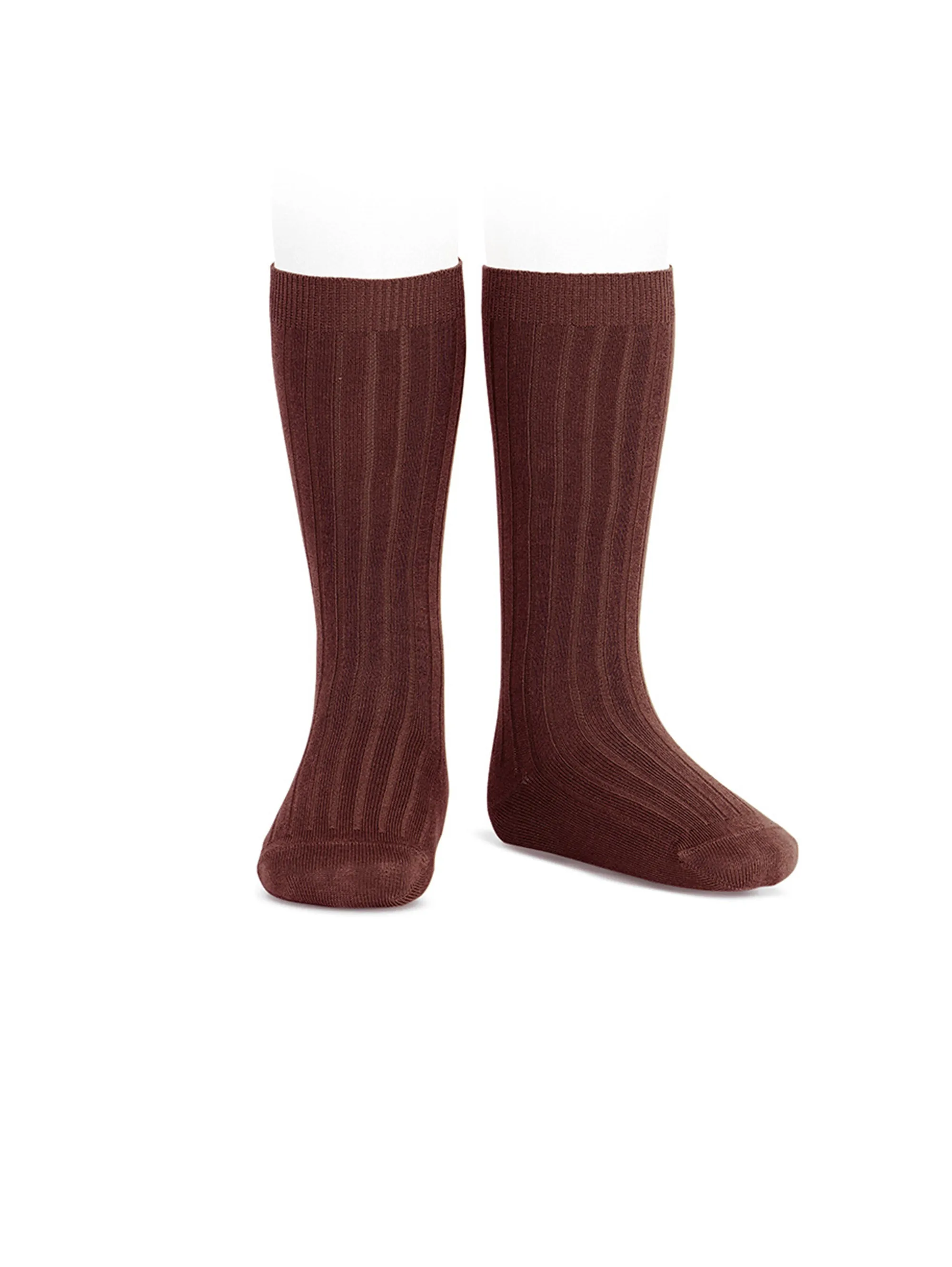 Ribbed Knee Socks
