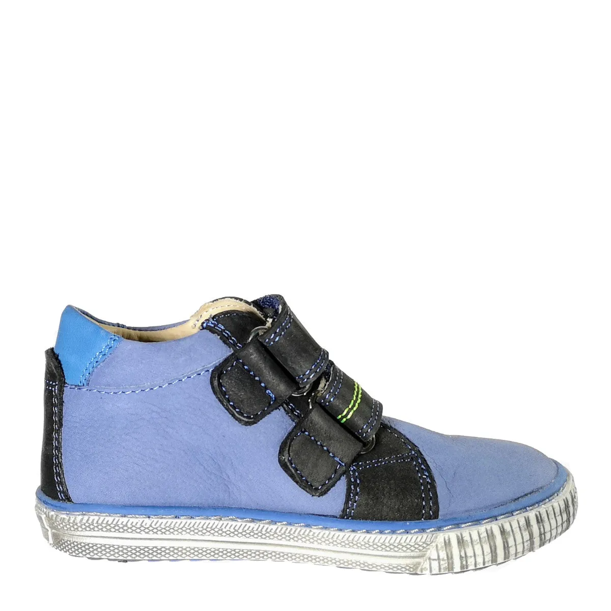 Szamos kid boy sneakers blue with truck decor toddler/little kid/big kid size