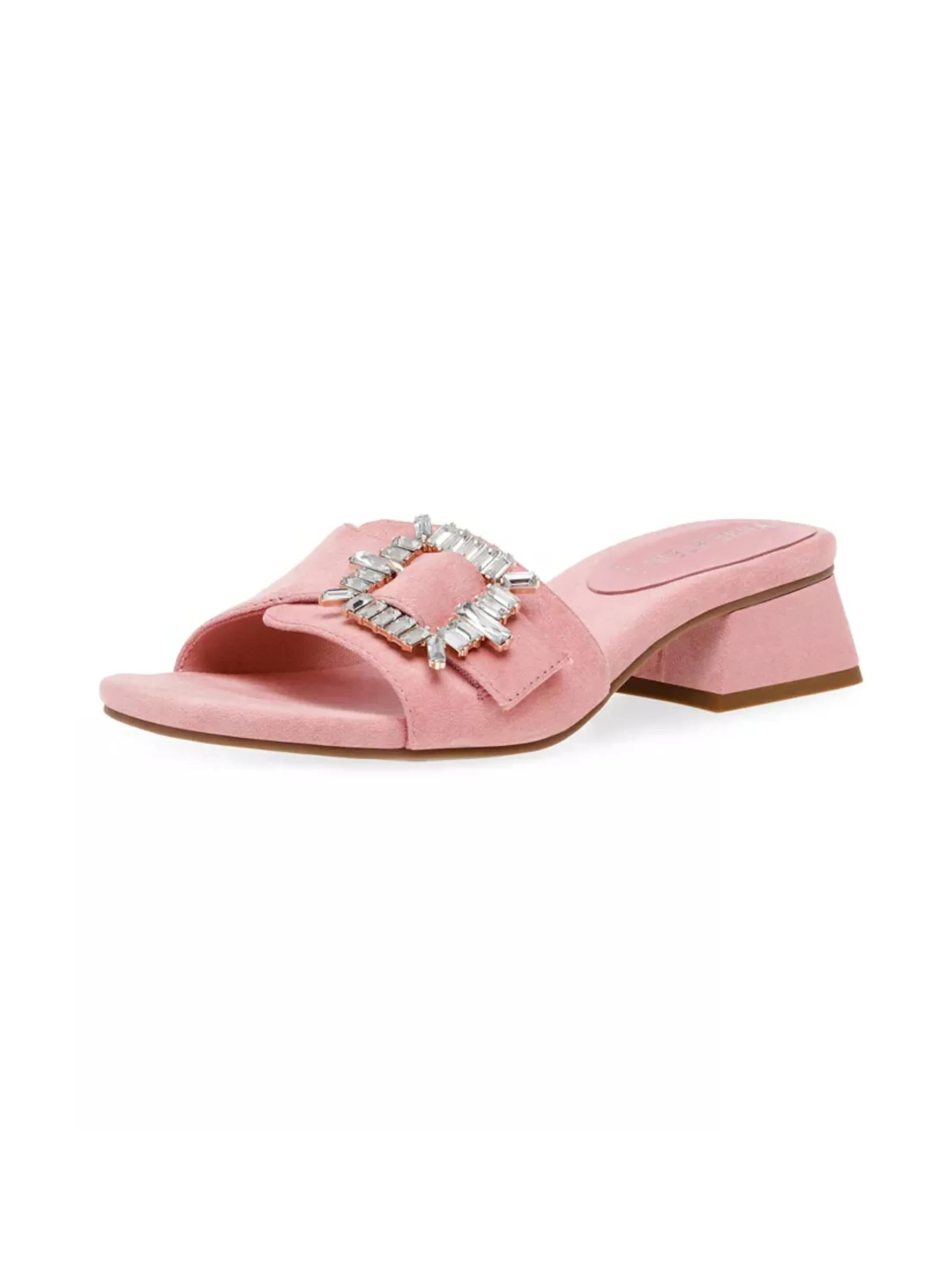 Women's Rhinestone Heel Sandals,Pink